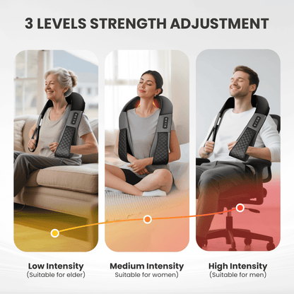 Cordless Shiatsu Neck & Shoulder Massager - detail
