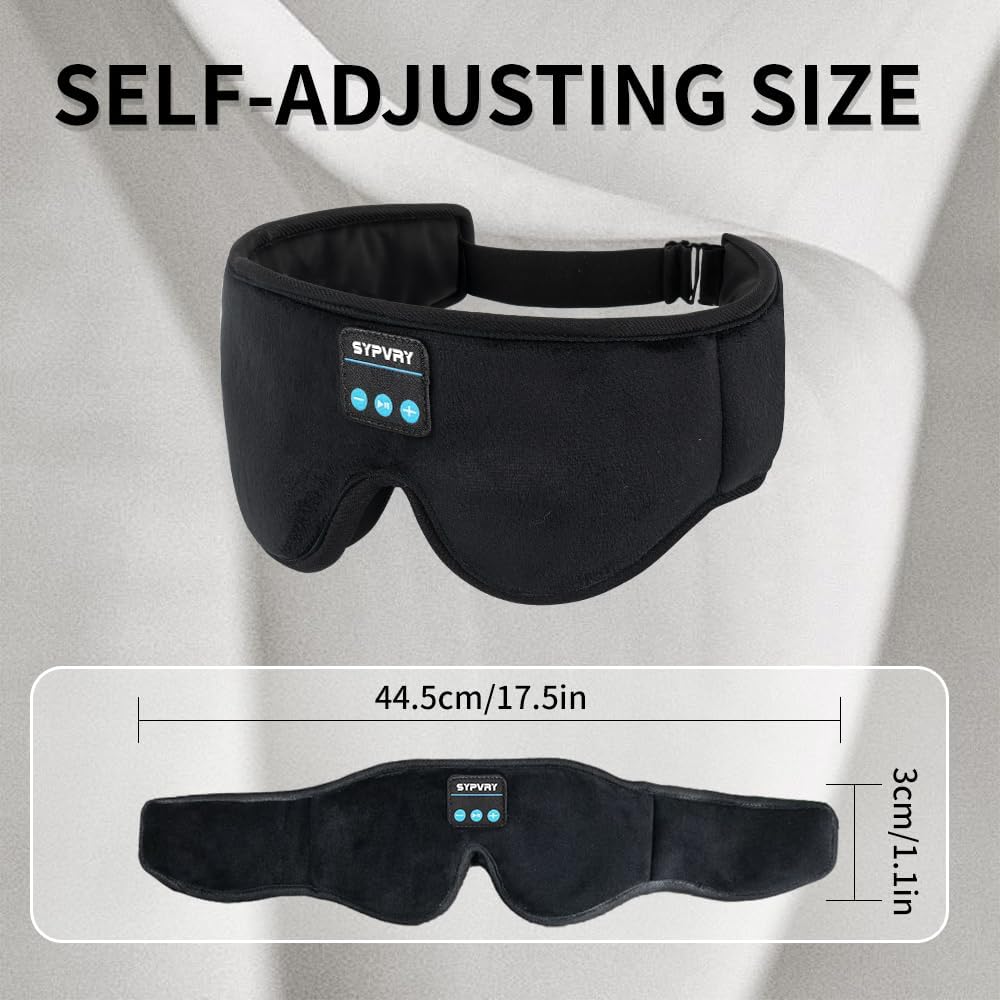 Bluetooth Sleep Mask & Wireless Headphones - detail