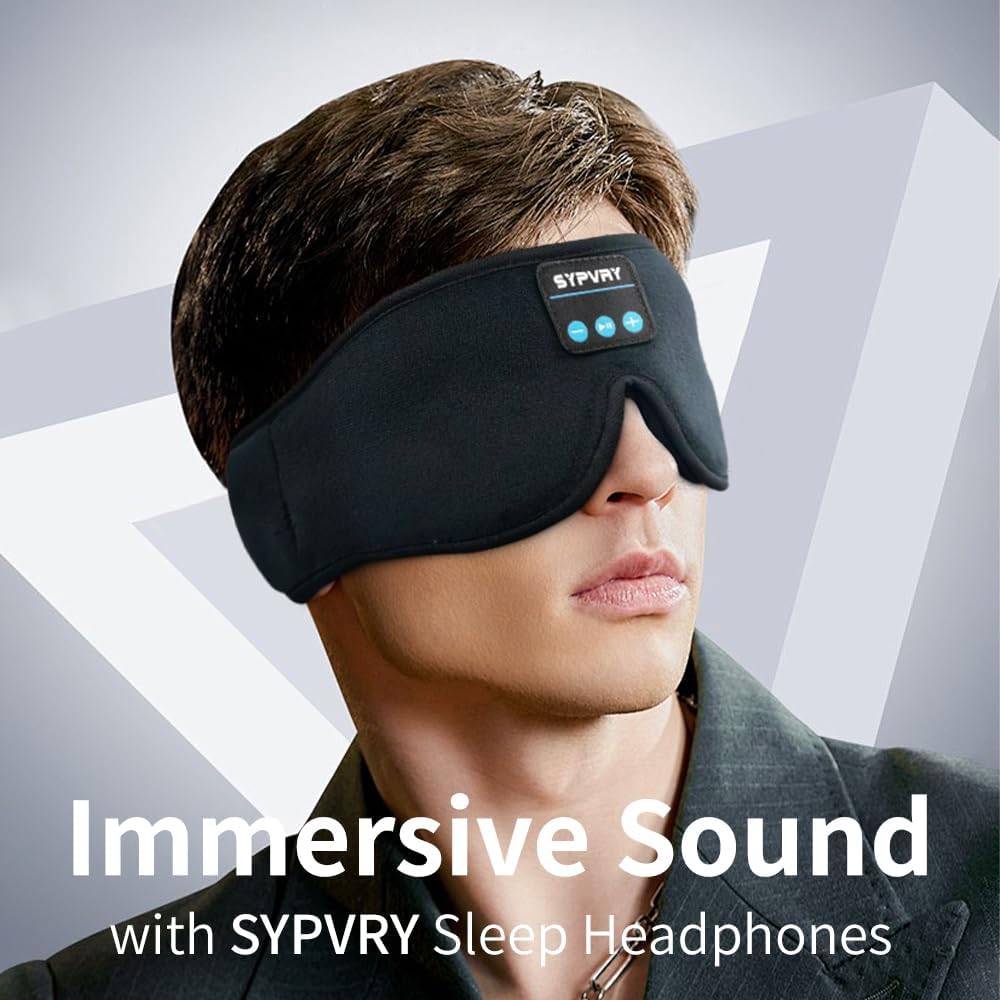 Bluetooth Sleep Mask & Wireless Headphones - detail