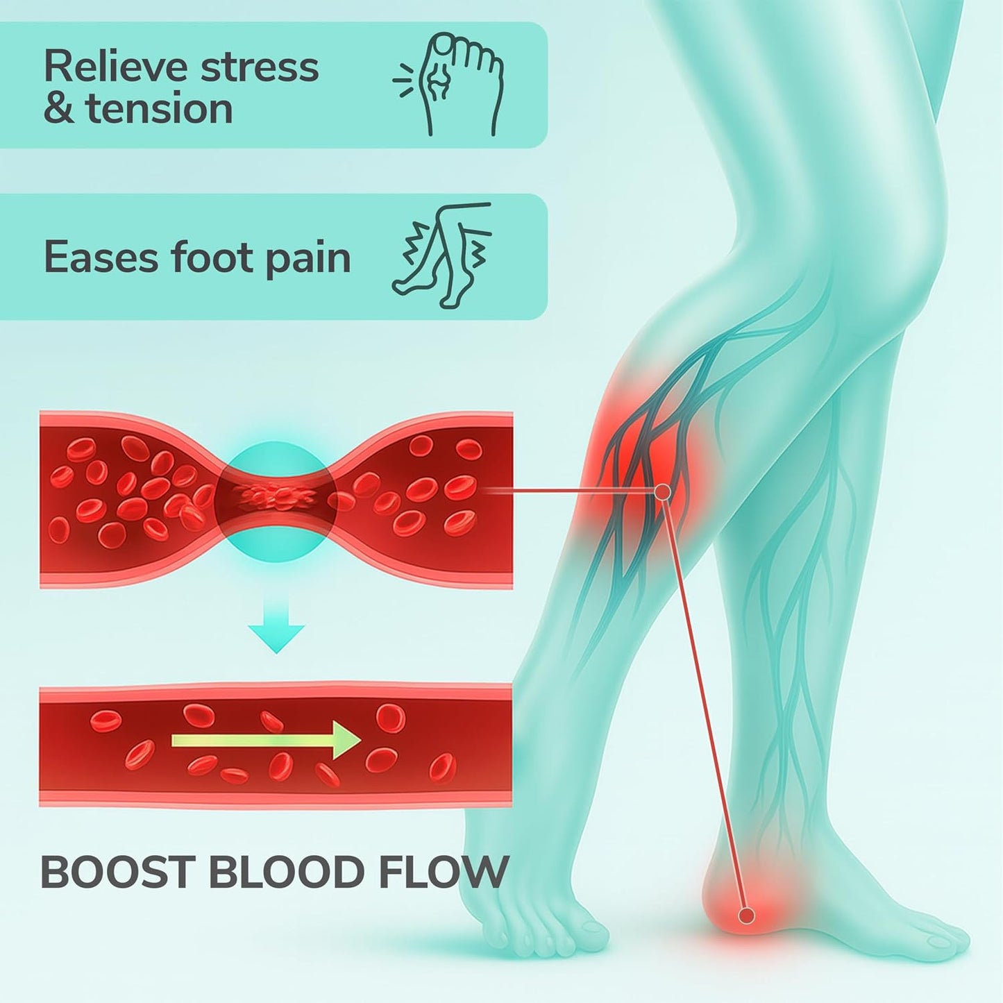 Acupressure Comfort Slippers - detail
