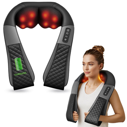 Cordless Shiatsu Neck & Shoulder Massager